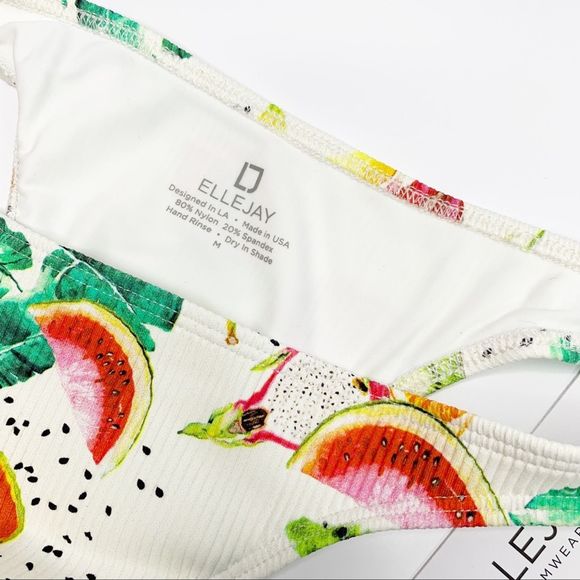 ELLEJAY Daniela Bikini Bottom Swimsuit Fruit Med - Picture 4 of 6
